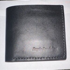 Handcrafted Black Leather Wallet